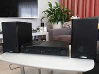 Zestaw stereo - Wzmacniacz analogowy NAD i monitory CANTON