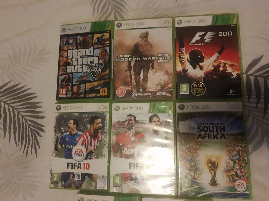 Jogos Xbox 360 em conjunto ou separado