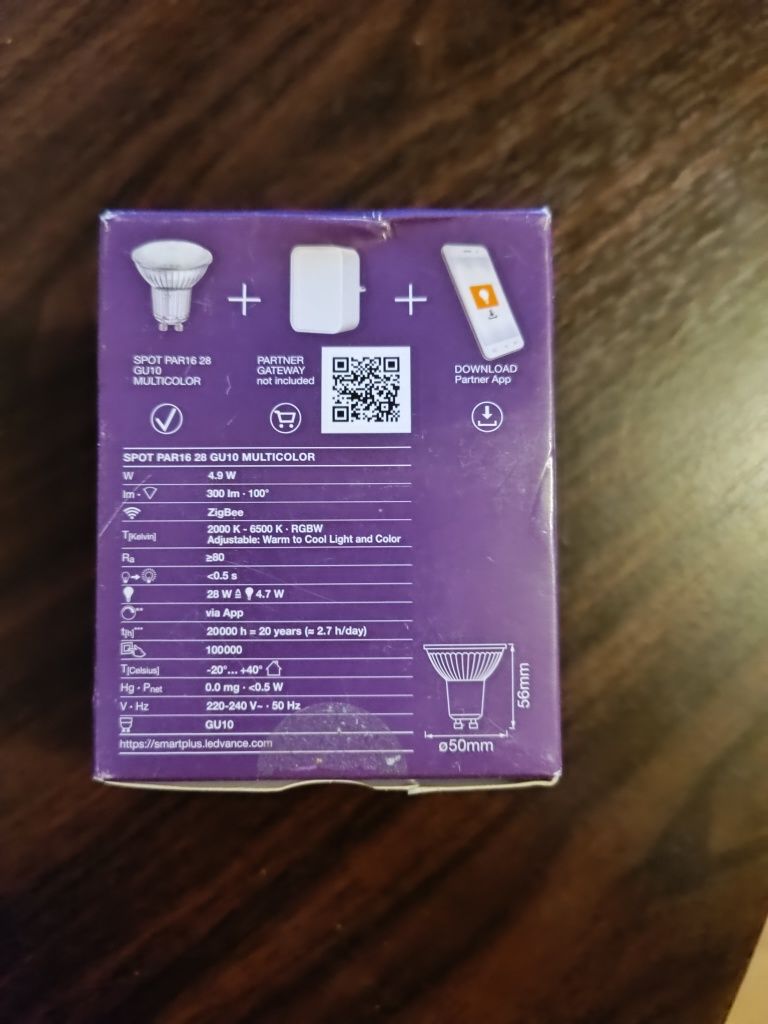 Żarówka Ledvance. ZigBee.