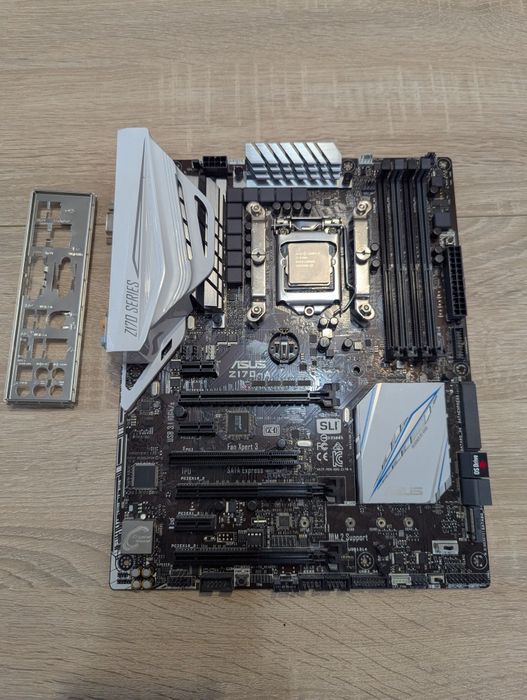 Płyta główna z170+procesor i7 6700k+chłodzenie+ram ddr4