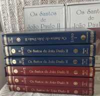 Os Santos de João Paulo II - 3 livros novos na caixa original