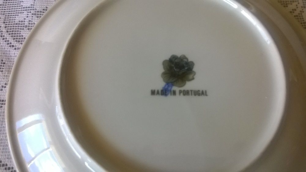 Conjunto de 3 pratos decorativos