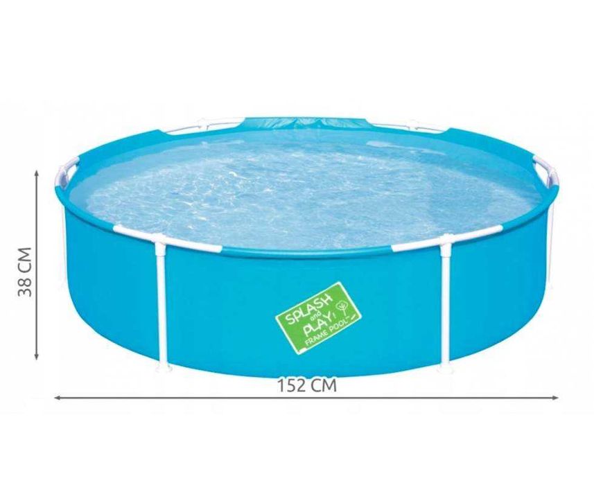 Bestway 56283BW, каркасный детский бассейн, 152х38см