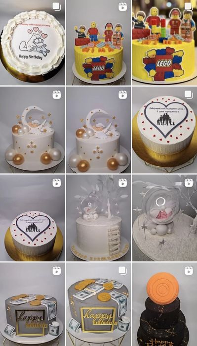 Торт на замовлення 950 грн за кг