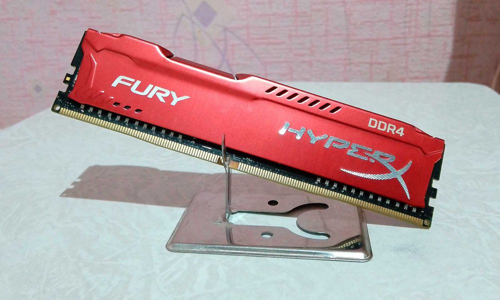 Оперативная память (ОЗУ) RAM Kingston HyperX Fury Red DDR4 8GB 2400MHz