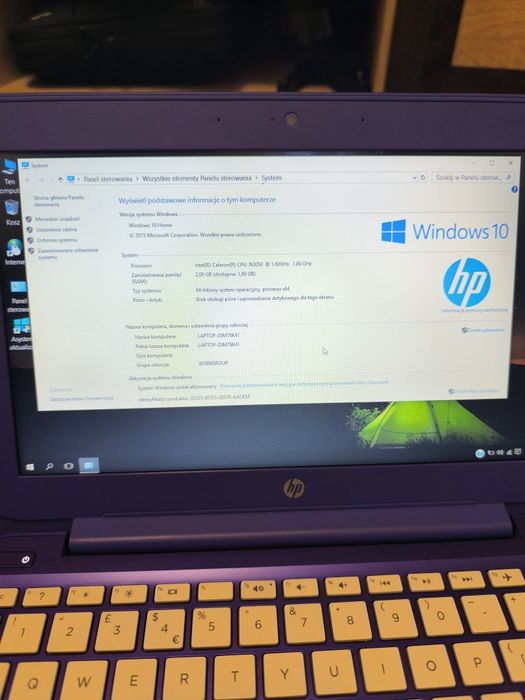 Laptop HP Stream 2GB DDR3 32GB SSD