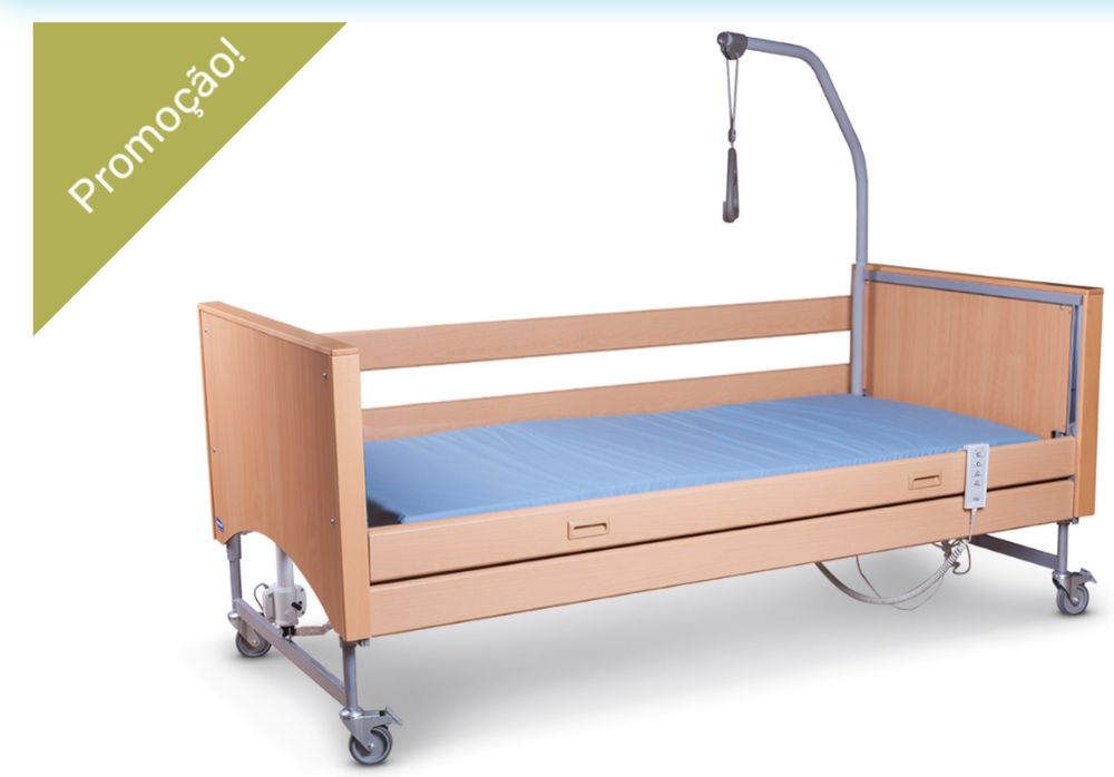 Cama articulada eletrica - Burmeier Aufrichter + Colchão mediflex