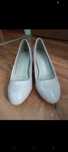Buty na korku kremowe