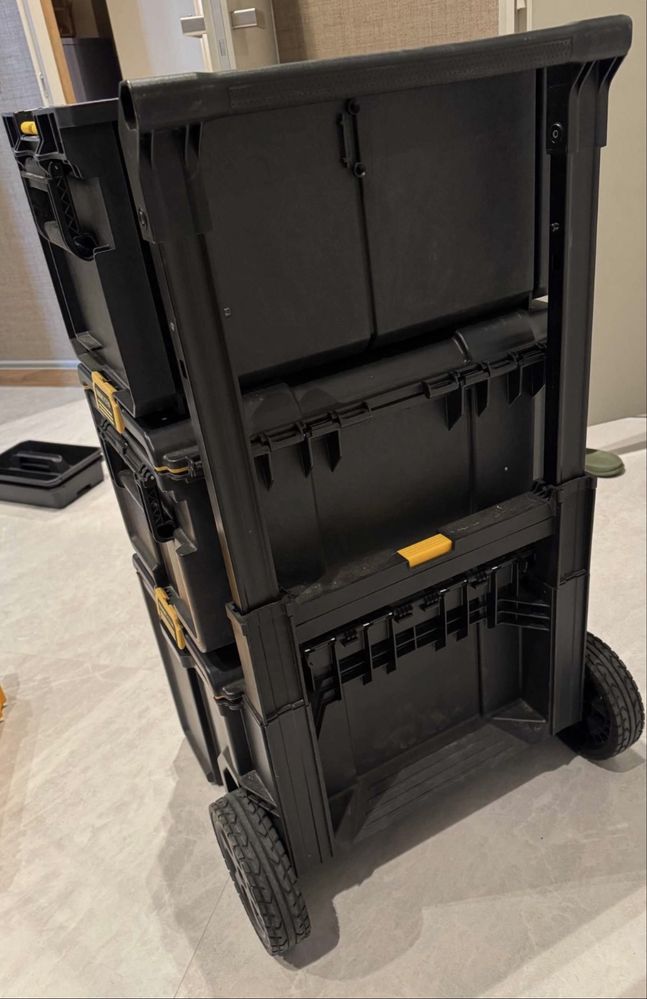 Skrzynie walizki kufry DeWalt ToughSytem2.0 bdb dodatki