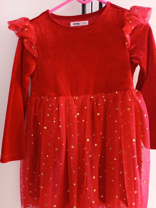 Sukienka dla dziewczynki rozmiar 104/110