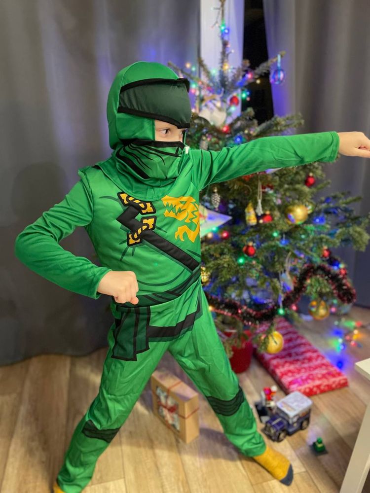 Ninjago karnawal kostium 7-8 r