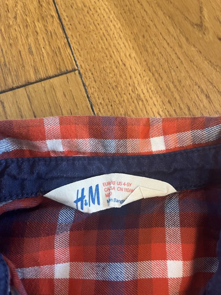 Koszula dla chłopca marki H&M rozm.  110