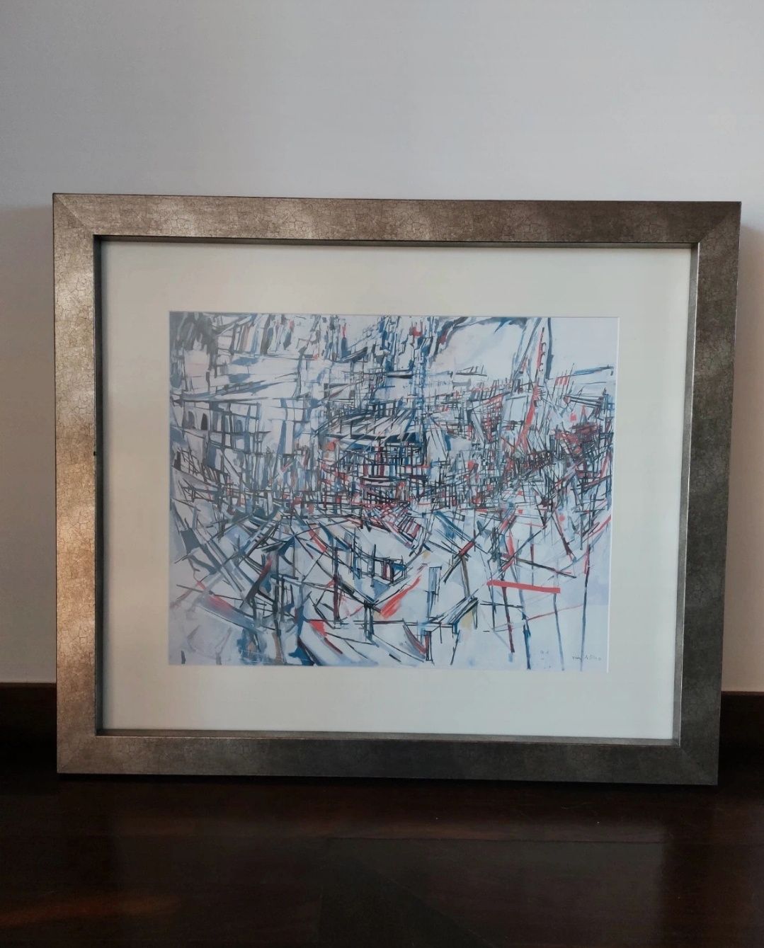 Quadro com print Vieira da Silva