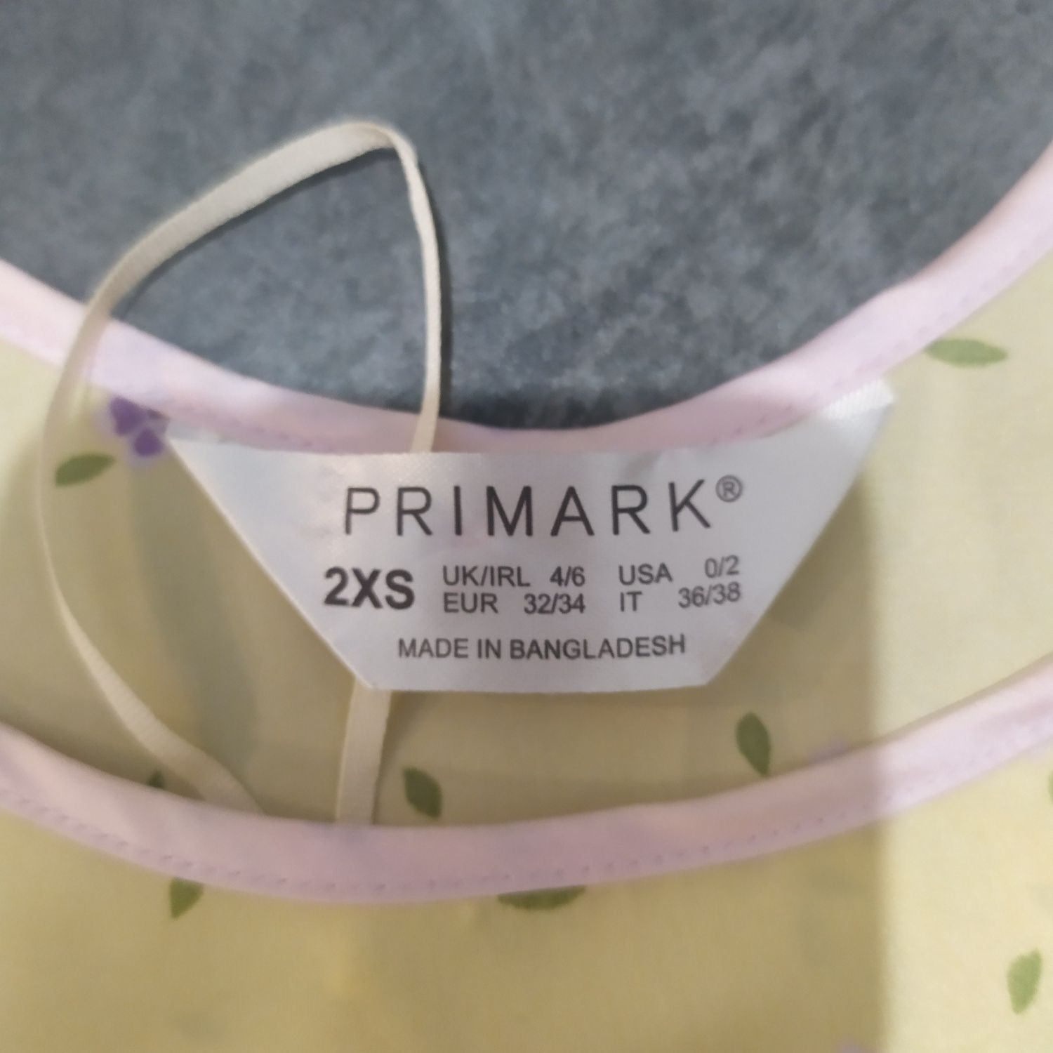 Nowa satynowa koszulka dziewczęca Primark r. 32/34