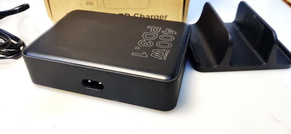 мощное GaN-3 зарядное устройство 400Вт Type-C PD3.1 140W 10-Ports