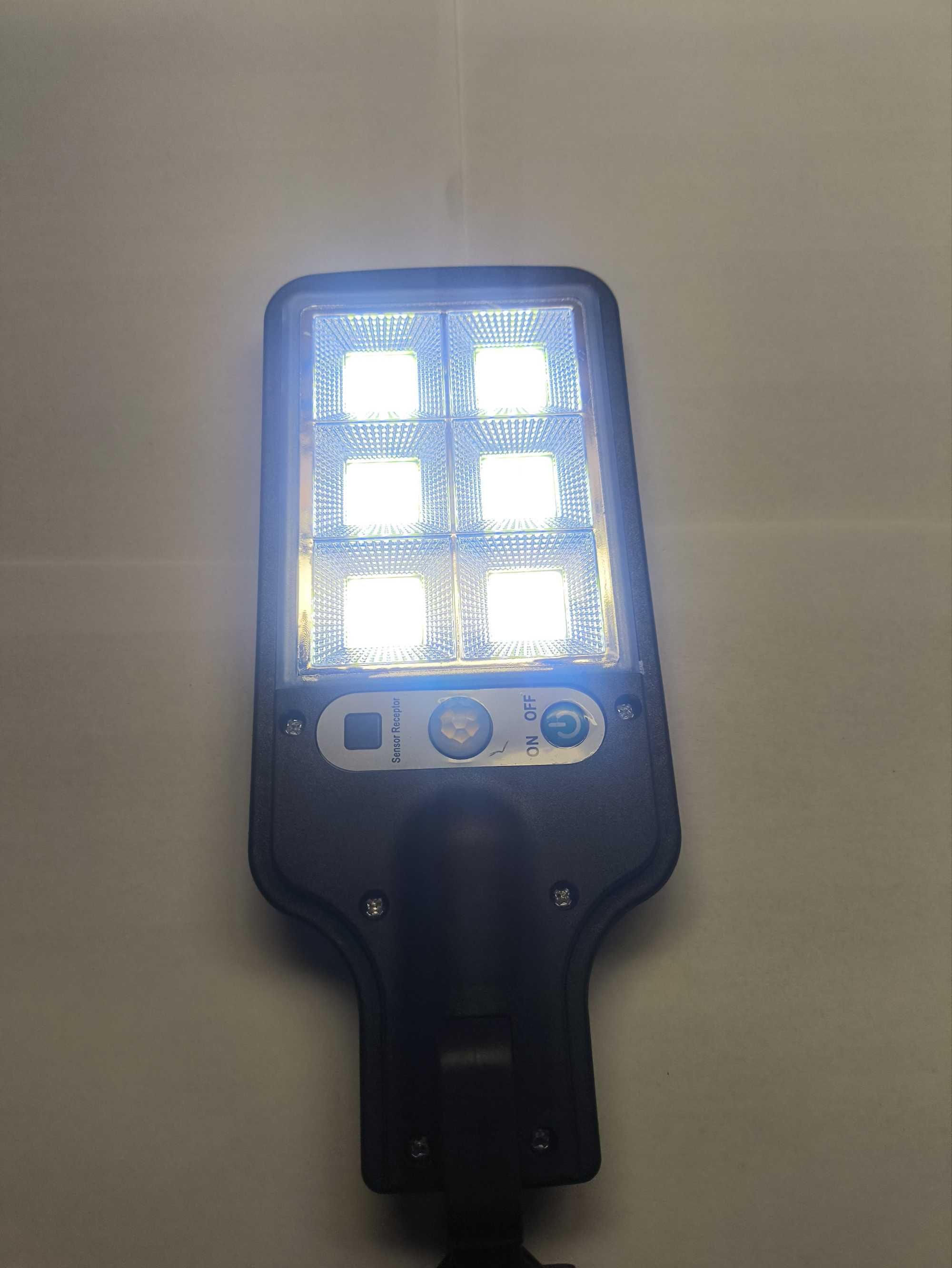 Lampa solarna LED 72 COB z czujnikiem ruchu