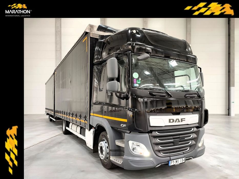 DAF CF 370FA  JUMBO, pierwszy właściciel, 120m3!