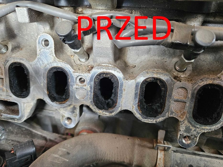 Czyszczenie układu dolotowego + zaworów/Orzeszkowanie/Dekarbonizacja