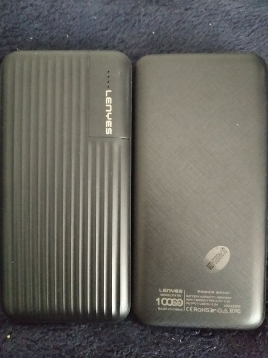 Зовнішній акумулятор Power Bank, павербанк 10000мAh