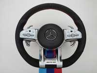 Volante NOVO Mercedes class A B C E GLE GLC GLA completo aceito  neg