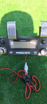 CB radio President TOMMY+antena