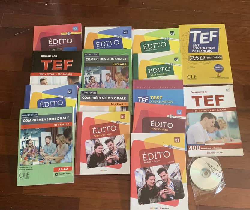 15 novo livros para aprender Francês