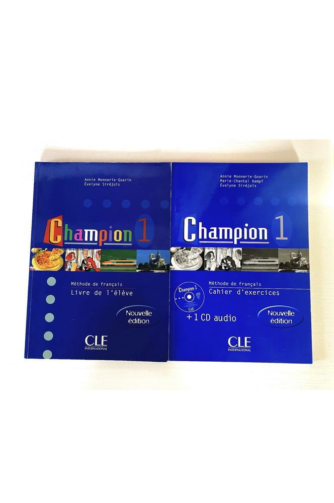 Champion 1 Nouvelle édition CLE international méthode de français ksią