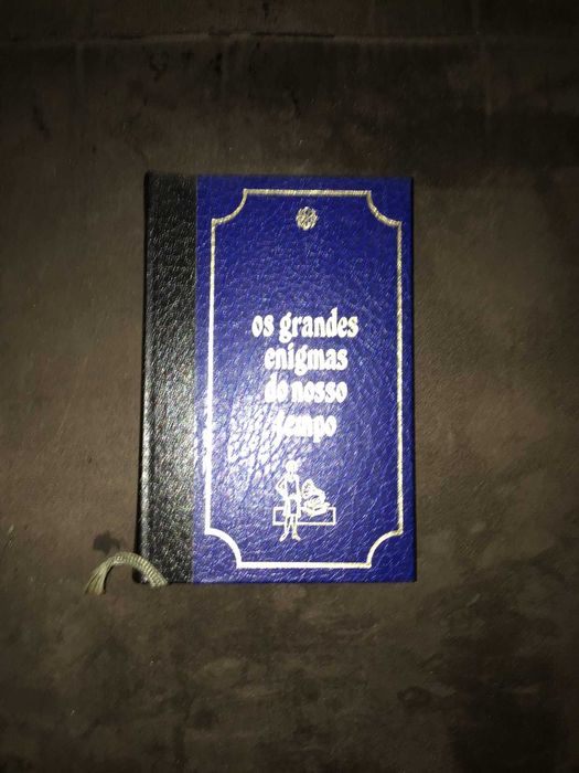 livro os grandes enigmas do nosso tempo