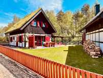 Domek na Kaszubach na 10 osób z psem -jezioro, las, kominek, 5