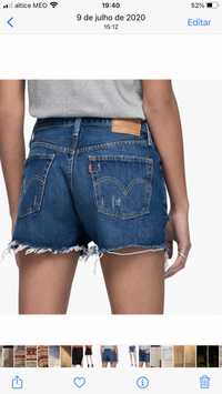 Calcoes Levi’s 501 novos , W24