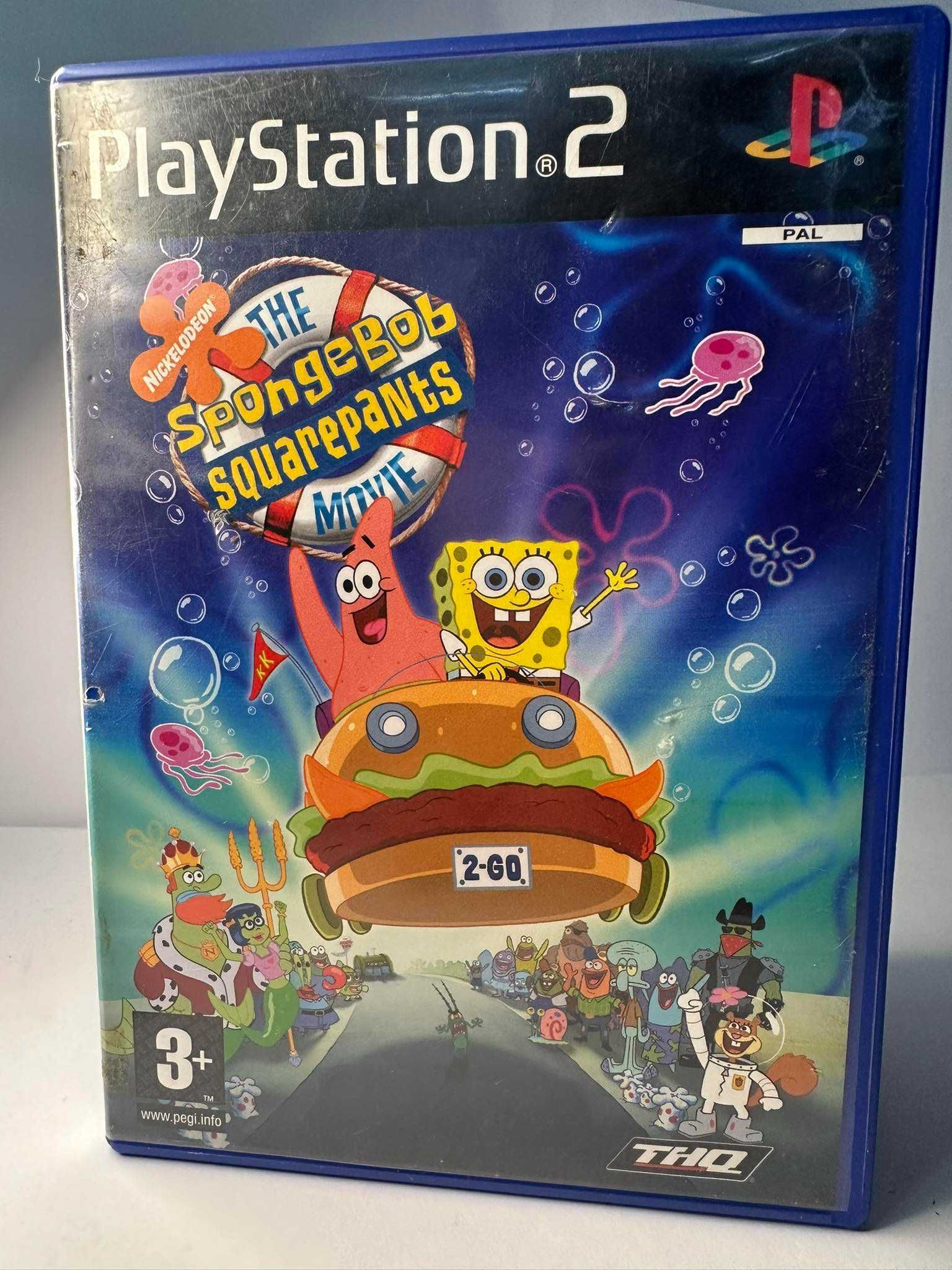 Gra SPONGEBOB SQUAREPANTPS2 Sony PlayStation 2 (448/24) TYL