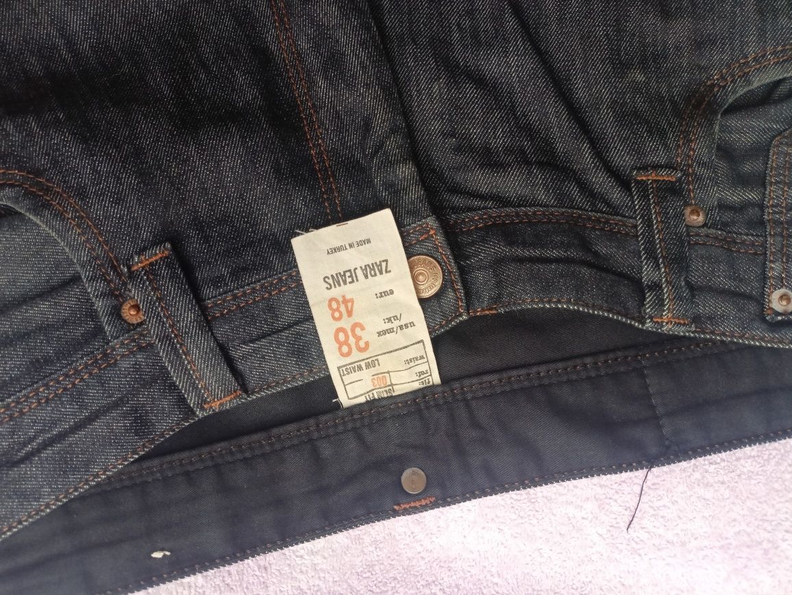 Spodnie jeansowe Zara męskie 48