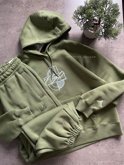 jordan новий жіночий спортивний костюм джордан худі штани на флісі Xs