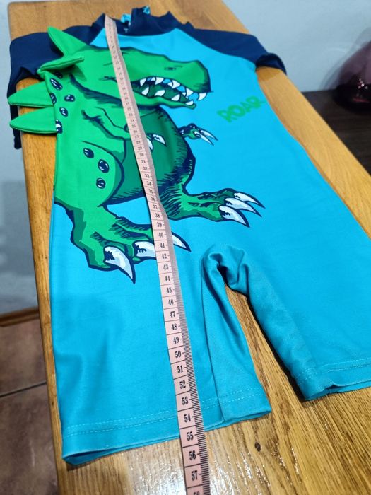 Kombinezon kąpielowy dinozaur 86/92 SPF 50