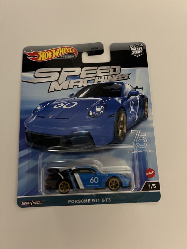 Hot Wheels Speed Machines Porsche 911 GT3