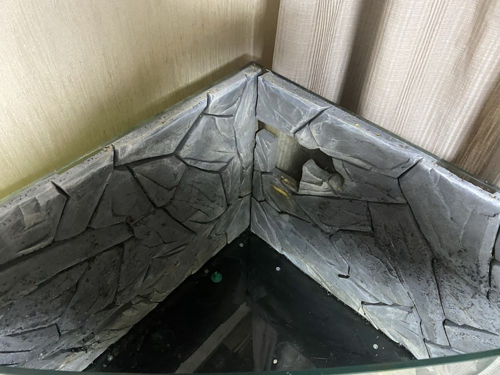 Аквариум 142л угловой