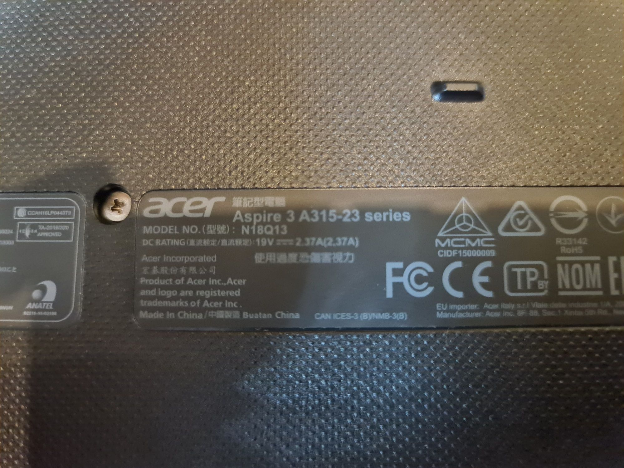 Ноутбук Acer Aspire 3 A315-23