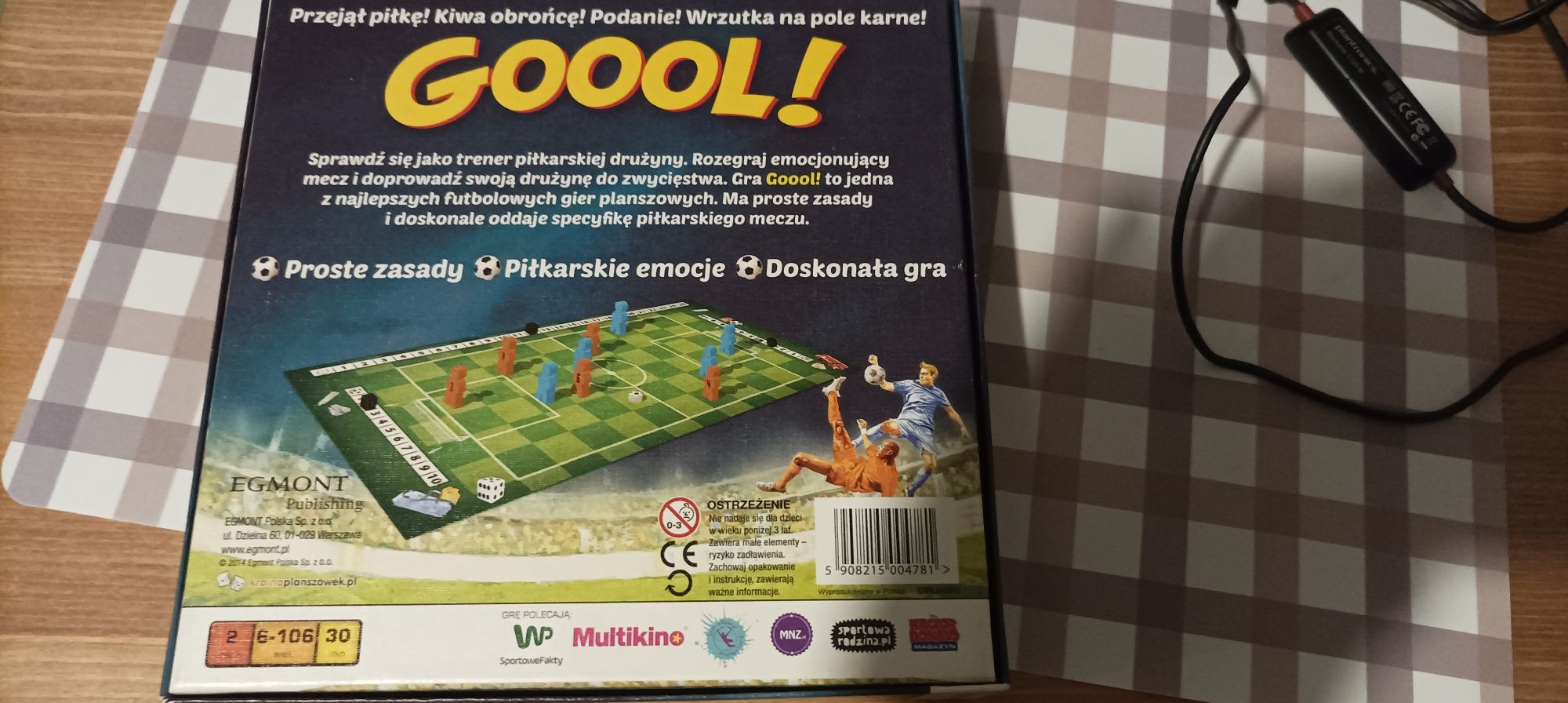 Gra planszowa Goool! firma Egmont