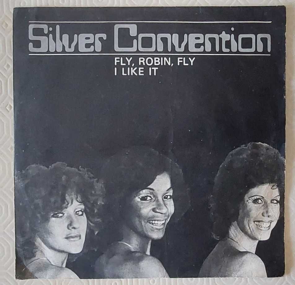 Disco Single Vinil Silver Convention‎–Fly,Robin, Fly  I Like It - 1976
