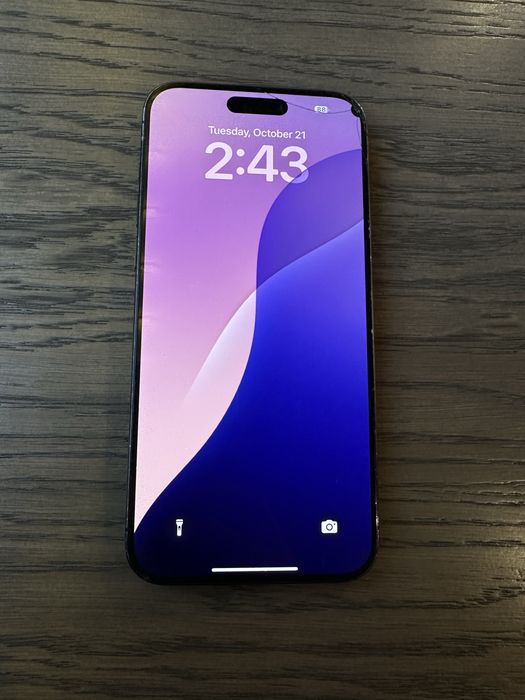 iPhone 15 pro max 256 e-sim neverlock battery 87% black titanium