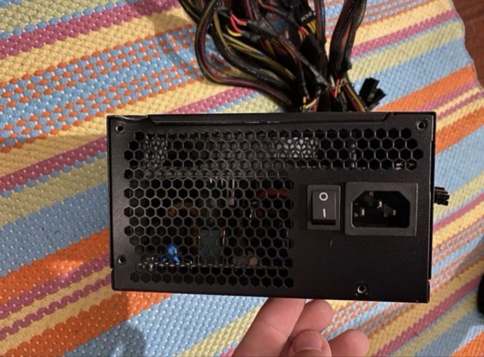 Fonte EVGA 500w 80 plus