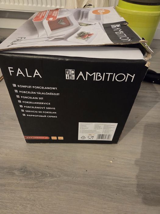 Serwis obiadowy Ambition Fala, 18 szt.