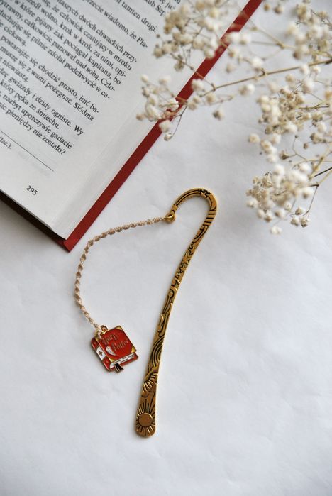 Metalowa zakładka do książki Harry Potter #2 | Dla książkary