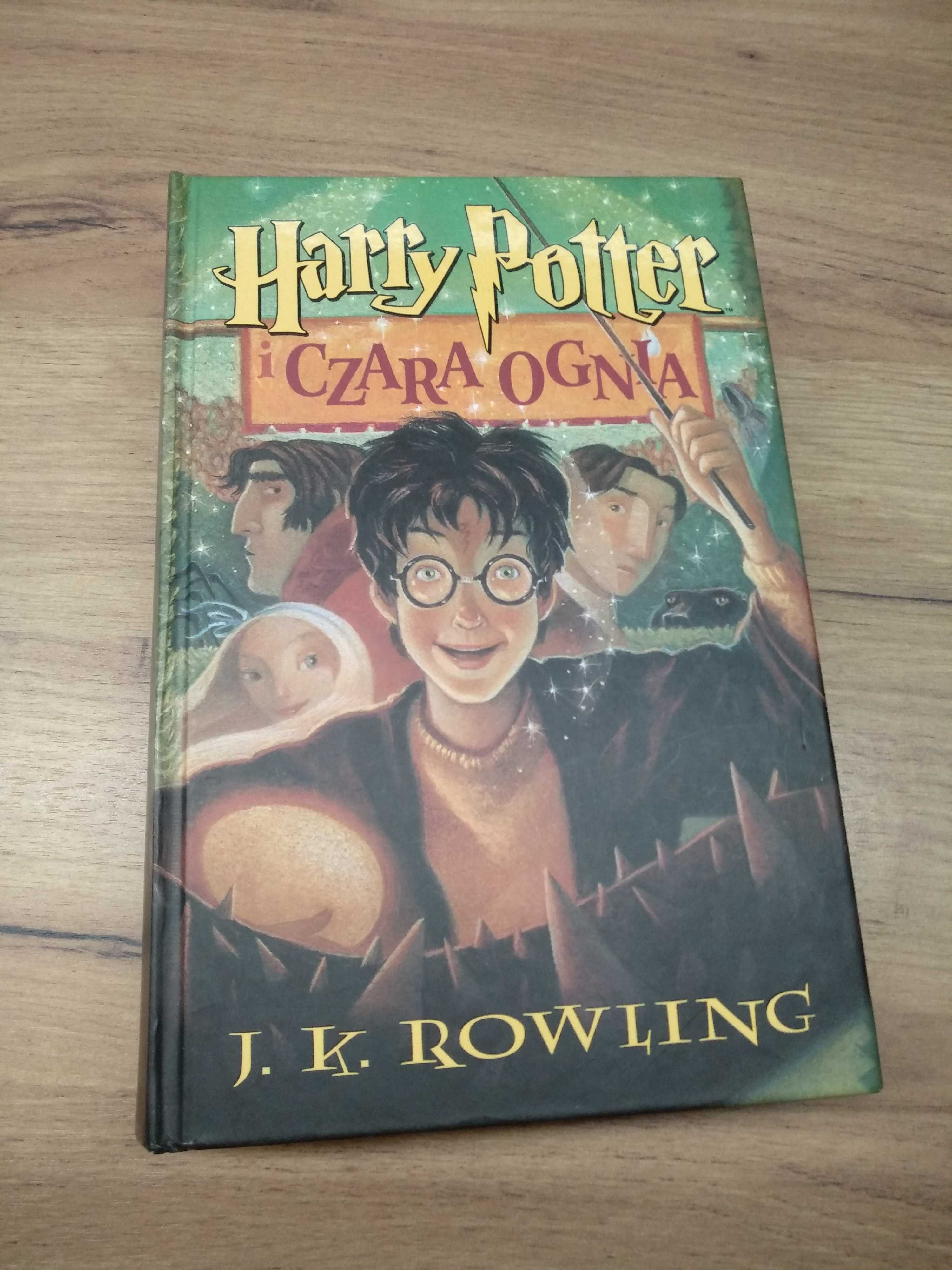 Harry Potter i Czara ognia stare wydanie pierwsza oprawa twarda