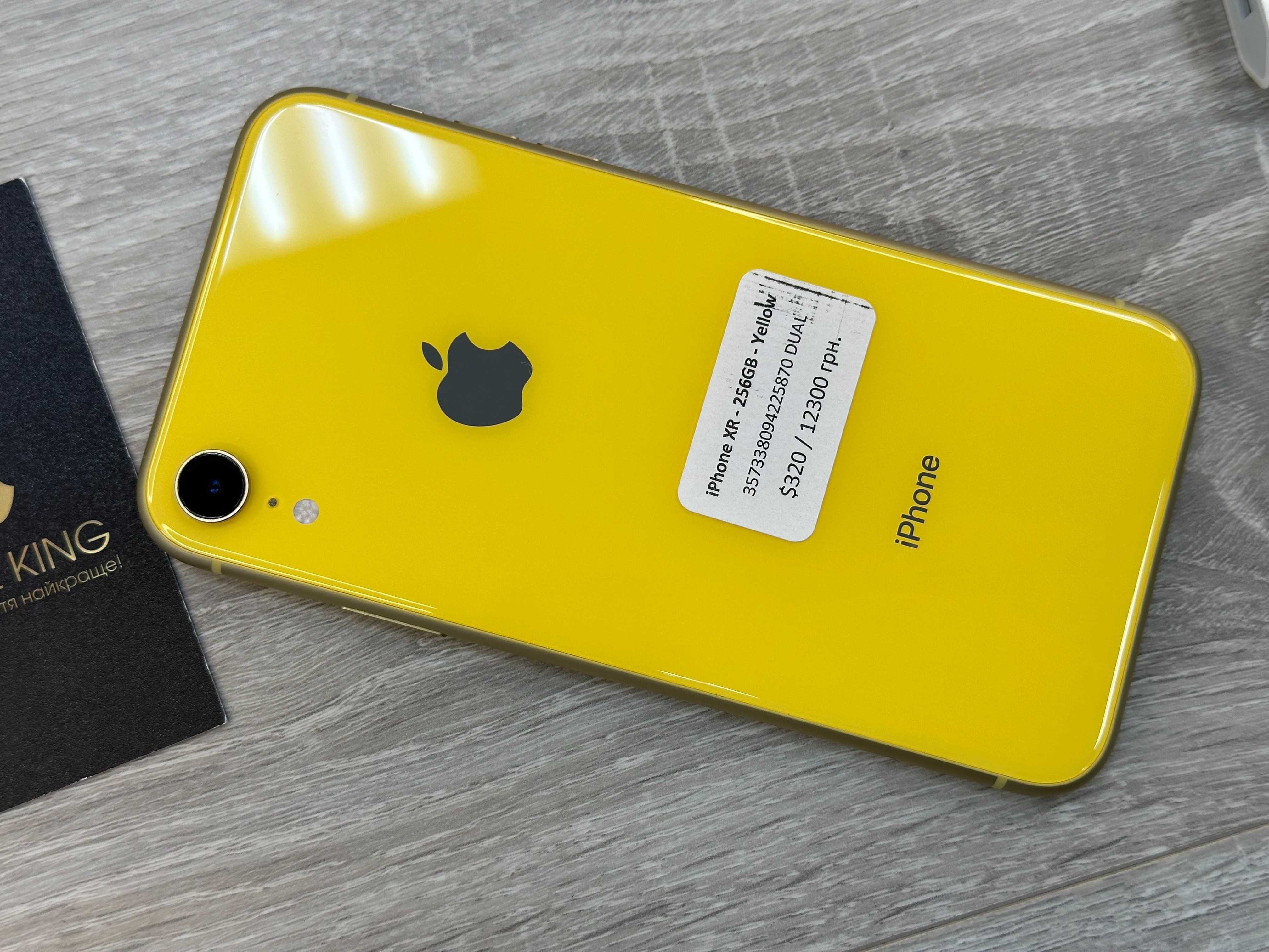 Apple iPhone XR - 256GB - Yellow Neverlock ІДЕАЛ 100% АКБ