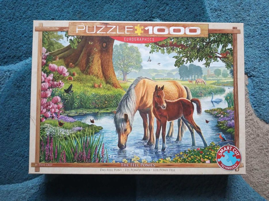 puzzle Eurographics 1000 konie