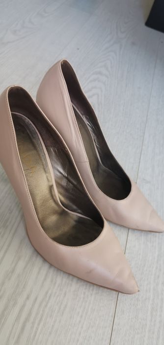 Sapatos salto alto Nude