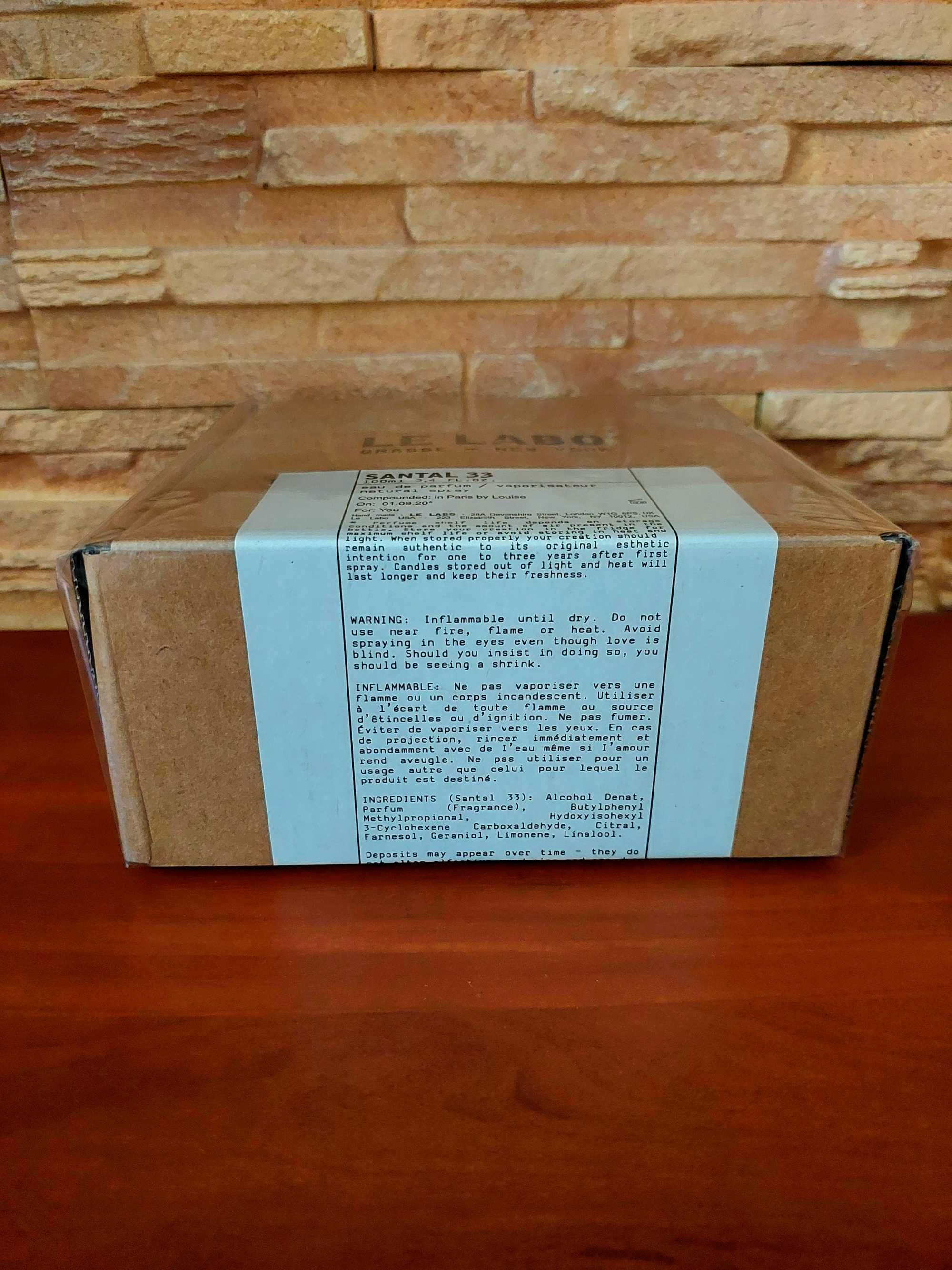 Le Labo Santal 33 100ml оригінал