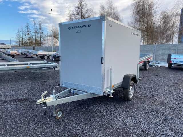 Przyczepa FURGON TEMARED 8 smart box 233x125cm DMC750 furgon raty