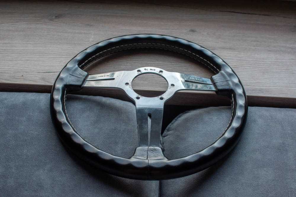 oryginalna skórzana kierownica Nardi Torino Classic 330mm z Japonii